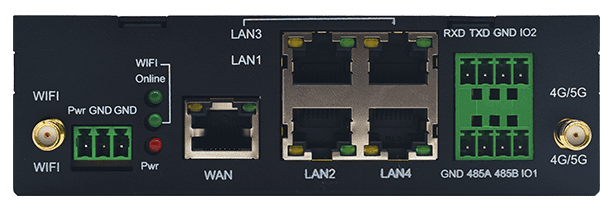 CM520-57X系列 5G/4G/3G五口網(wǎng)關(guān) 車載WiFi路由器