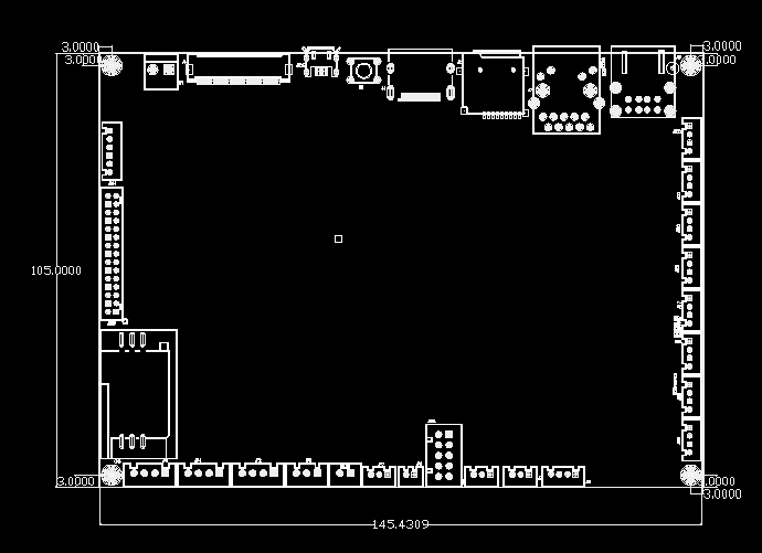 CM580-67T工控機 產(chǎn)品尺寸